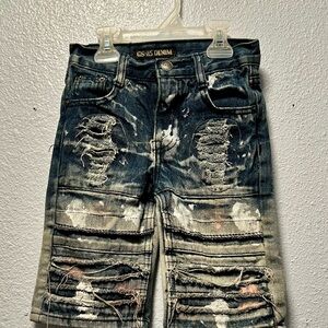 Boy’s Distressed Shorts